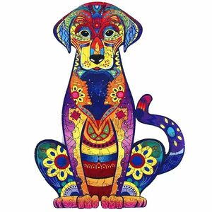 Puzzle din lemn - Câine/S KP21879 imagine