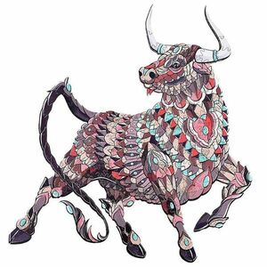 Puzzle din lemn - Buffalo/S KP21885 imagine