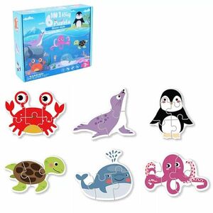 Puzzle din lemn pentru copii - Ocean KP22047 imagine