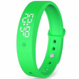 Ceas din silicon cu măsurare a temperaturii - Verde KP22419 imagine