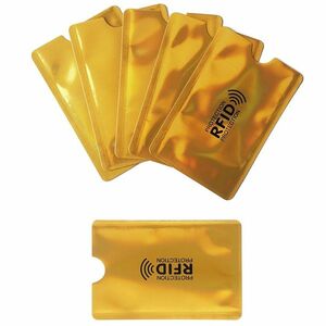 Husa de protectie pentru card RFID - Aur KP22542 imagine