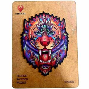 Puzzle din lemn - Tigru/M KP22550 imagine