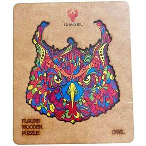 Puzzle din lemn - Bufniță/S KP22552 imagine