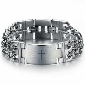 Brățară bărbătească Xander - Argint KP22766 imagine