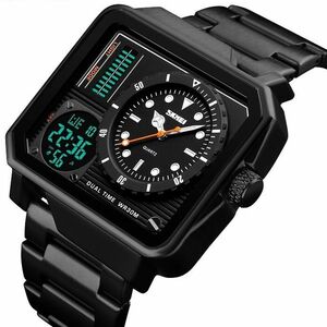 Ceas SKMEI Franco - Negru KP23757 imagine