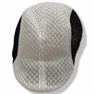 Beretă de vară pentru bărbați - Alb/Negru KP23688 imagine