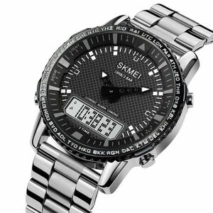 Ceas SKMEI Byron - Argintiu KP23727 imagine