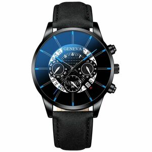 Ceas Brad - Negru/Albastru KP23736 imagine