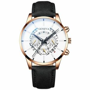 Ceas Brad - Negru/Roz Auriu KP23739 imagine