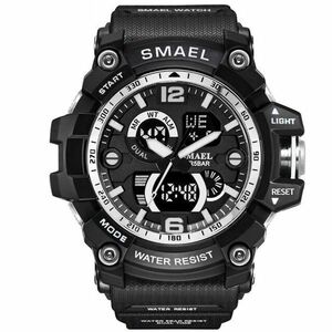 Ceas SMAEL Karter - Negru/ Argintiu KP23814 imagine