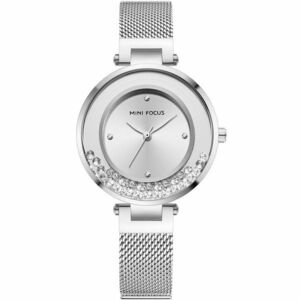 Ceas Mini Focus Crystal - Argintiu KP23823 imagine