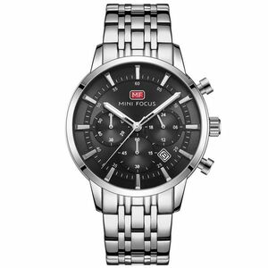 Ceas Madden Mini Focus - Argintiu/Negru KP23876 imagine