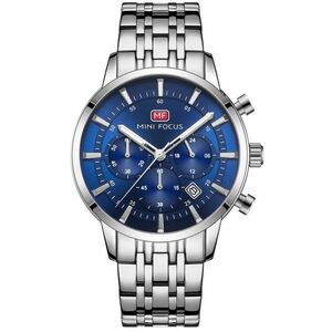 Ceas Madden Mini Focus - Argintiu/Albastru KP23877 imagine