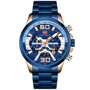 Ceas Mini Focus Noel - Albastru KP23883 imagine
