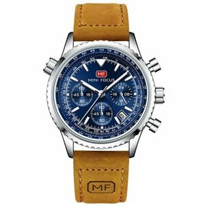 Ceas Mini Focus Otis - maro/argintiu/albastru KP23890 imagine