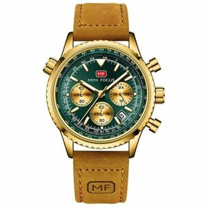Ceas Mini Focus Otis - Maro/Auriu/Verde KP23891 imagine