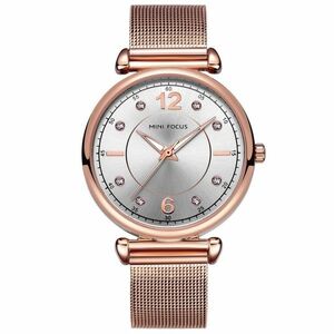 Ceas Mini Focus Paloma - Gold Pink KP23909 imagine