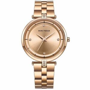 Ceas Mini Focus Poppy - Gold Pink KP23910 imagine