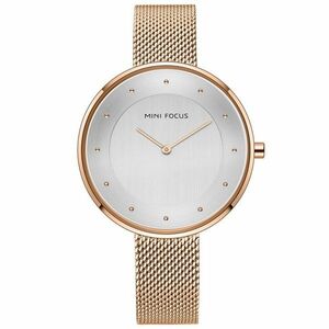 Ceas Mini Focus Sarah - Gold Pink KP23927 imagine