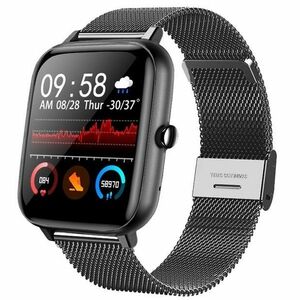 Ceas inteligent LIGE Simplu - Negru/Type2 KP24010 imagine