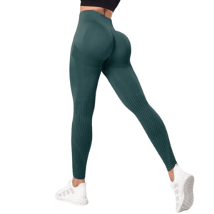 Jambiere Push Up Singular - Verde/M KP25060 imagine