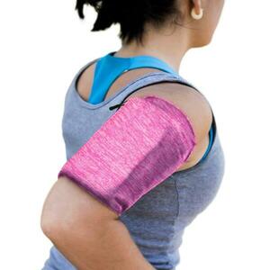 Bratara elastica pentru alergat Fitness - Roz KP25145 imagine