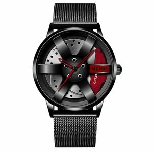 Ceas Meibo Top - Negru/Roșu KP25990 imagine