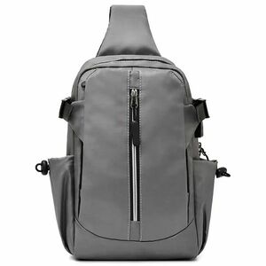 Geanta de umar cu incarcare USB Leon - Gri KP25623 imagine