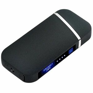 Brichetă electrică cu linie de încărcare USB - Negru/Mat KP25731 imagine