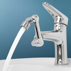 Accesoriu universal pivotant pentru robinet de apă - Argintiu KP25759 imagine