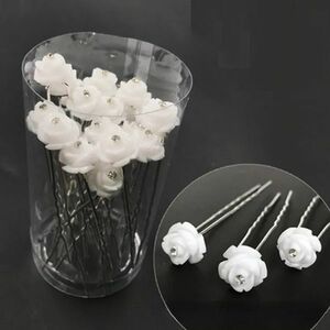 Ac de păr Cute Rose - Alb KP25854 imagine