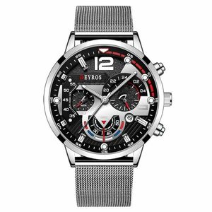 Ceas Deyros Elegant - Argintiu KP25946 imagine