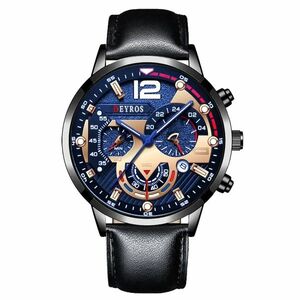 Ceas Deyros Classic - Negru/Aur Roz KP25958 imagine