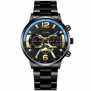 Ceas Fulaida - Negru/Albastru KP25977 imagine