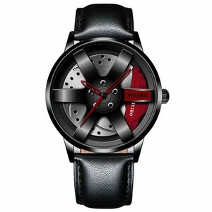 Ceas Meibo - Negru/Roșu KP25989 imagine