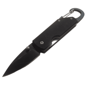 Cuțit pliabil pentru exterior cu carabinier - 15, 5/10cm KP26561 imagine