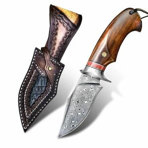 Cuțit de vânătoare Damasc MASTERPIECE Ryotaro - Maro KP26629 imagine