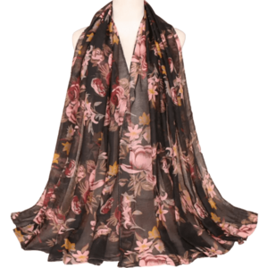 Esarfa Benita - Neagra 2 KP27339 imagine