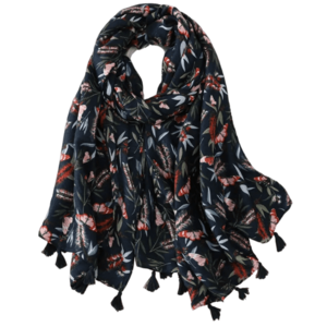Esarfa Briana - Albastru Inchis KP27344 imagine