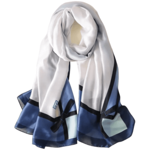 Fular Patricia - Albastru KP27385 imagine