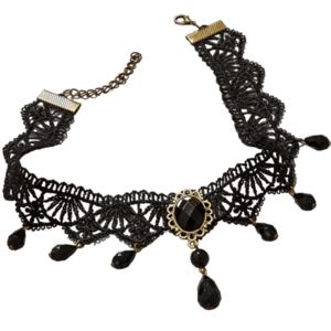 Colier Jamie - Negru KP27496 imagine