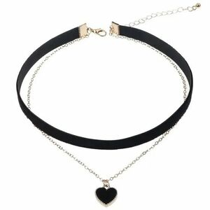 Colier Lisa - Negru KP27501 imagine