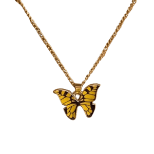 Colier Madalyn - Galben KP27507 imagine