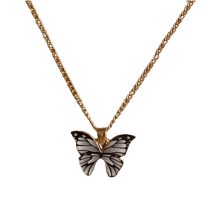 Colier Madalyn - Alb KP27508 imagine
