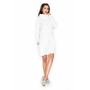 Rochie pentru femei K260 ecru imagine