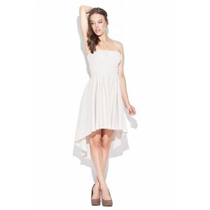Rochie pentru femei K031 beige imagine
