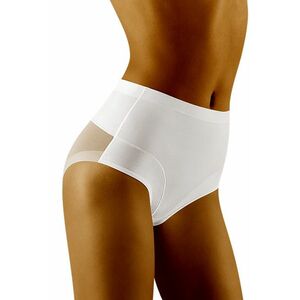 Chiloți de damă modelatori cu talie înaltă Uniqata white imagine