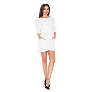 Rochie pentru femei K316 ecru imagine