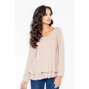 Cămașă pentru femei M415 beige imagine
