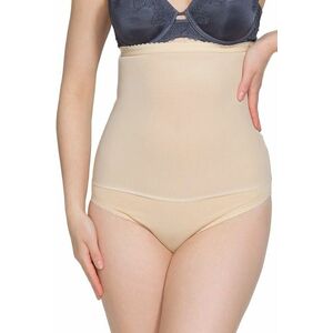 Chiloți de damă modelatori cu talie înaltă Iga intense beige imagine